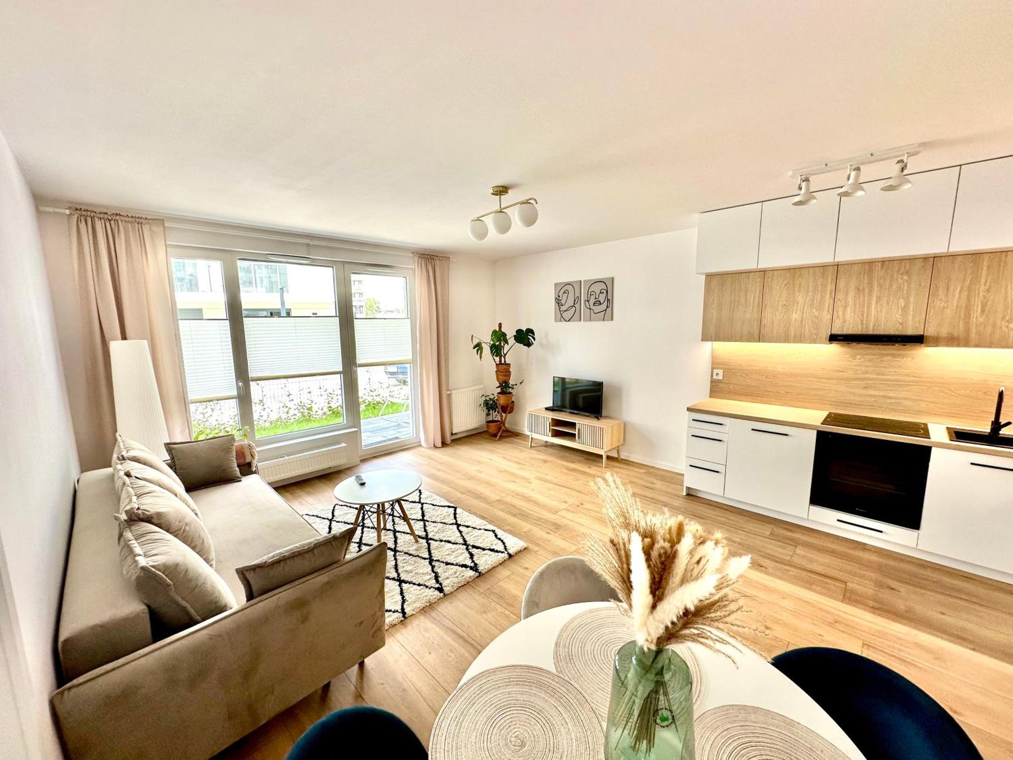 Apartamento H&g Blisko Plazy Z Parkingiem Gdansk